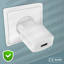 Avis Chargeur Secteur USB Original Huawei 1A blanc + Câble micro-USB