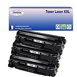 T3Azur 3 Toners compatibles avec HP LaserJet Pro M12a, M12w