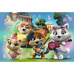 Avis Trefl Puzzle 24 elements SUPER MAXI Joyful cats, 44 cats