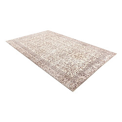 Avis Vidal Tapis de laine 262x152 beige Ultra Vintage