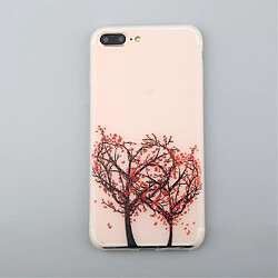 Universal Étui lumineux pour iPhone Tree Flowers Bling Cover Protective Phone Shell