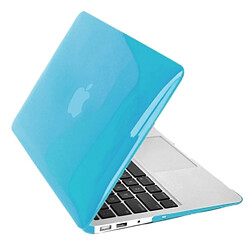 Avis Wewoo Housse Étui bleu pour MacBook Air 13,3 pouces 4 en 1 Crystal Hard Shell boîtier de protection en plastique avec protecteur d'écran et clavier de bouchons anti-poussière