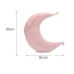 Avis Universal Coussin bébé 60cm jouet douce consolation lune calme poupée peluche coussin décoratif de lit en peluche | animaux en peluche