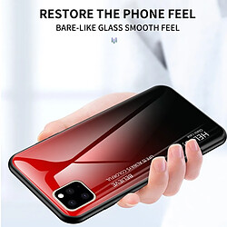 Avis Wewoo Coque Rigide Pour iPhone 11 Pro Étui en verre de couleur dégradée blanc