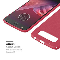 Acheter Cadorabo Coque Motorola MOTO Z2 PLAY / Z2 FORCE Etui en Rouge