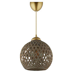 Hanah Home Suspension en plastique et coton chandelier argenté.