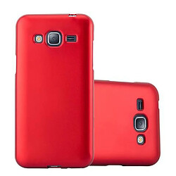 Cadorabo Coque Samsung Galaxy J3 2016 Etui en Rouge