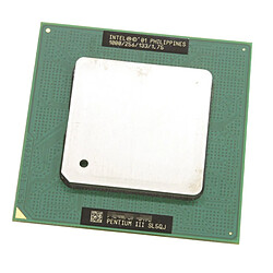 Processeur CPU Intel Pentium 3 1Ghz 256Ko 133Mhz Socket 370 SL5QJ Pc - Occasion