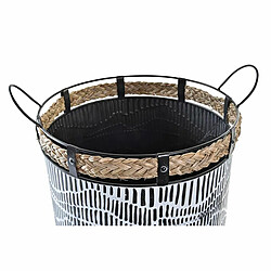 Set de basket DKD Home Decor Corde Fer (52 x 42 x 58 cm)