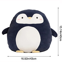 Avis Universal Coussin Couverture Oreiller Multifonction Couverture Cartoon Animaux Peluche Soft Baby Companion Peluche Cadeau pour enfants | Animaux en peluche (Pingouin)