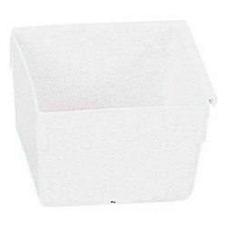 BigBuy Home Boîte Multiusage Modulaire Blanc 8 x 8 x 5,3 cm (36 Unités)