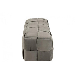 Inside 75 Pouf CORIE Rectangle 3 personnes / Gris Clair