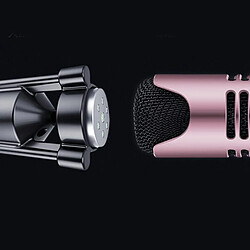 Avis Microphone Sans Fil Avec Puce Numérique DSP Mini Micro Portable Chantant Rose