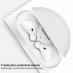 Avis Wewoo Coque Pour Huawei FreeBuds 3 Silicone Casque de protection sans fil Bluetooth Écouteur Boîte de rangement Rose