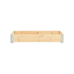 Vente-Unique Jardinière surélevée 50 x 150 cm bois de pin solide 02_0000848