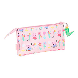 Avis Trousse d'écolier Peppa Pig Having Fun Rose (22 x 12 x 3 cm)