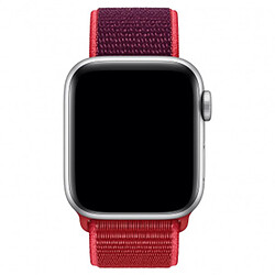 Sport Loop bracelet pour Apple Watch Series 1 á 10 / SE / Ultra (2) (44/45/46/49 mm) - Product Red