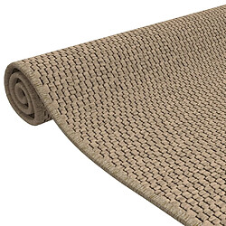 Acheter vidaXL Tapis de couloir aspect sisal sable 50x150 cm