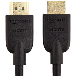 Acheter Basics Lot de 3 câbles HDMI 2.0 haut débit Compatible Ethernet / 3D / retour audio [Nouvelles normes] 0,9 m