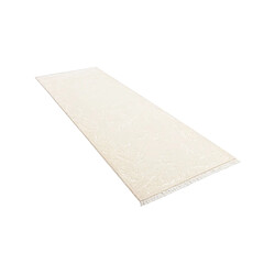 Vidal Tapis de couloir en laine 300x99 beige Darya