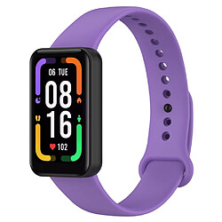 Bracelet en silicone étanche avec boucle, violet pour votre Xiaomi Redmi Smart Band Pro