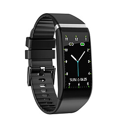 Wewoo Bracelet connecté C919 Smartwatch étanche IPX67 1,14 poucesrappel d'appel de soutien / surveillance de la fréquence cardiaque / de la pression artérielle / du sommeil noir