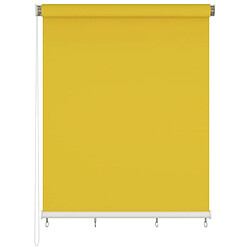 vidaXL Store roulant d'extérieur 220x140 cm Jaune