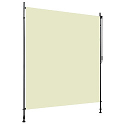 vidaXL Store roulant d'extérieur 200 x 270 cm Crème