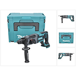 Makita DHR 241 TJ 18 V Li-Ion Perforateur-Burineur sans fil SDS-Plus + Boîtier Makpac - sans Accessoires - sans Batterie ni Chargeur