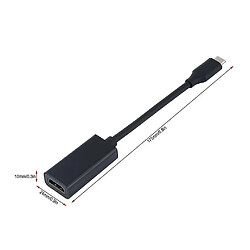 Avis Universal 4K Ultra HD USB 3.1 USB-C TYPE C TO HDMI HDTV Dongle Adapter Cable Converter