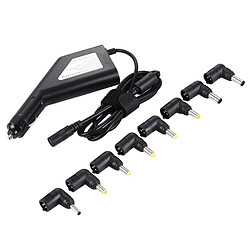 Wewoo Pour Samsung, Sony, Asus, Acer, noir IBM, HP, Lenovo ordinateur portable PowerBook 90W avec 8 adaptateurs d'alimentation et 1 port USB Chargeur de voiture universel