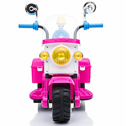 Ataa Moto de police Mini Couleur Rose