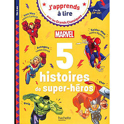 5 histoires de super-héros : fin de CP, CE1 - Occasion