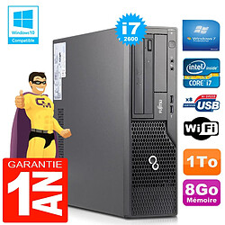 PC Fujitsu Esprimo E500 E85+ SFF Core I7-2600 RAM 8Go Disque 1 To Wifi W7 - Occasion