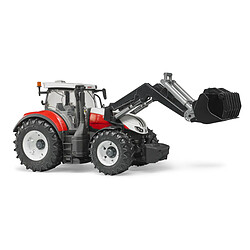 Bruder Tracteur Steyr 6300 terrus cvt avec Fourche