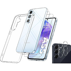 Little Boutik Samsung Galaxy A55 - Coque Silicone + Verres Trempés