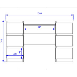 Avis Vivaldi Table Basse Steve Blanc Mat 130 cm