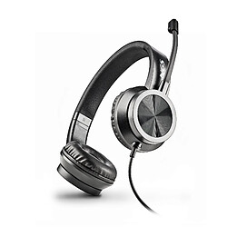 ? Casque serre-tête fil Ngs Msx11Pro - connecteur 3,5 mm câble 1,8 M microphone noir pas cher