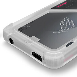 Avizar Coque pour Asus Rog Phone 7 et 7 Ultimate Antichoc Fonction Support Blanc Givré pas cher