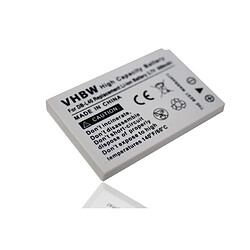 vhbw Li-Ion Batterie 600mAh (3.7 V) compatible pour Sanyo Xacti VPC-HD1, VPC-HD2, VPC-HD700, DMX-HD1, DMX-HD2, DMC-FE30 remplace DB-L40, DB-L40AU.