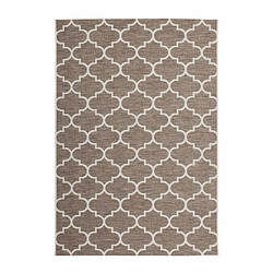 Paris Prix Tapis Tissé à Poils Courts Batu Beige 80 x 230 cm