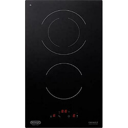 DeLonghi De'Longhi PVC 31 N plaque Noir Intégré (placement) 30 cm Plaque avec zone à induction 2 zone(s)