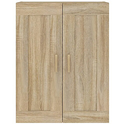 Acheter vidaXL Armoire murale chêne sonoma 69,5x32,5x90 cm bois ingénierie