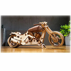 Graines Creatives Maquette en bois 3D - moto