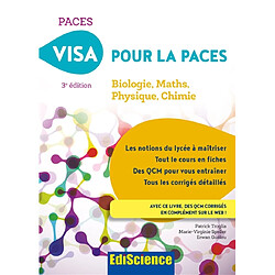 Visa pour la Paces : biologie, maths, physique, chimie - Occasion