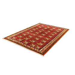 Vidal Tapis de laine 188x135 rouge Ghashghai