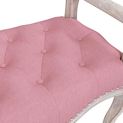 Acheter vidaXL Banc Rose 110x45x60 cm Velours