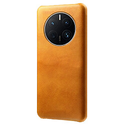 Coque en TPU + PU texture des mollets, ultra fine pour votre Huawei Mate 50 Pro 4G - orange