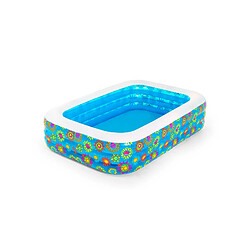 Piscine Gonflable Pour Enfants Bestway Rectangulaire Fleurs 229x152x56 cm