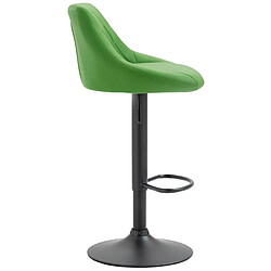 Acheter Non Tabouret de bar Lazio simili cuir noir